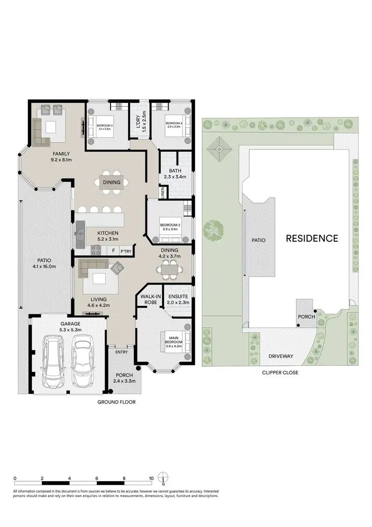 Floorplan of Homely house listing, 14 Clipper Close, Caves Beach NSW 2281