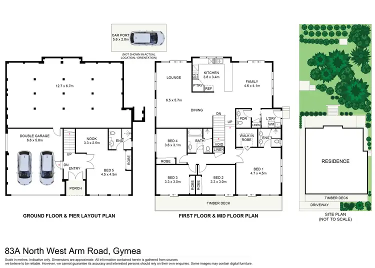Floorplan of Homely house listing, 83A North West Arm Road, Gymea NSW 2227
