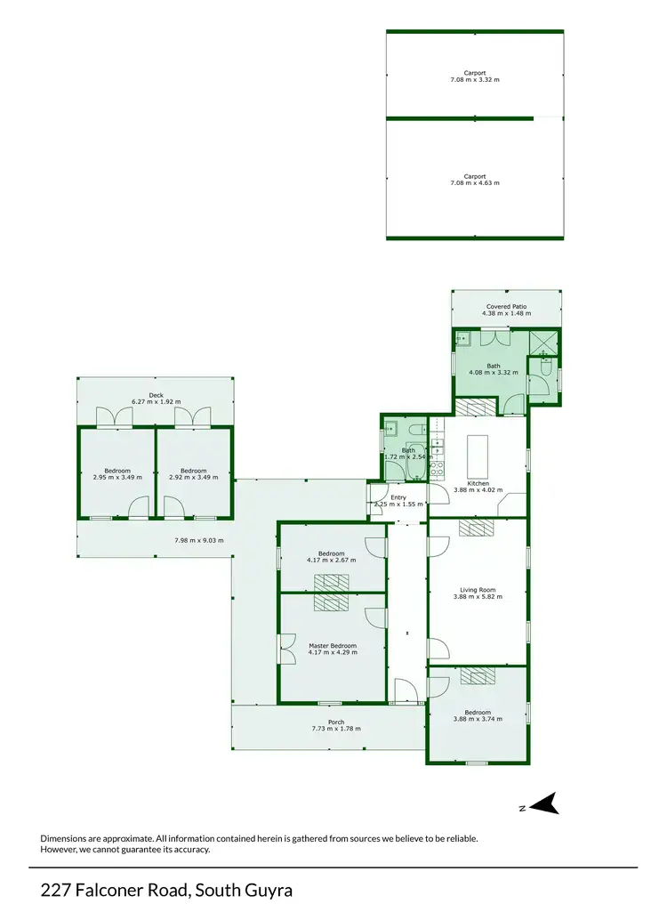 Floorplan of Homely house listing, 227 Falconer Street, Guyra NSW 2365