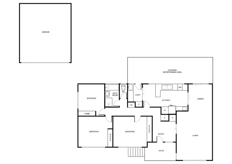 Floorplan of Homely house listing, 207 Hindmarsh Drive, Rivett ACT 2611
