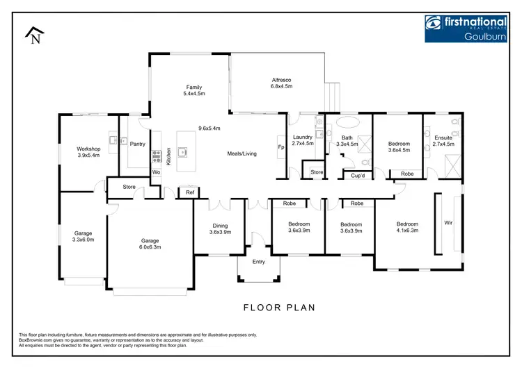 Floorplan of Homely house listing, 68 Sanctuary Drive, Goulburn NSW 2580