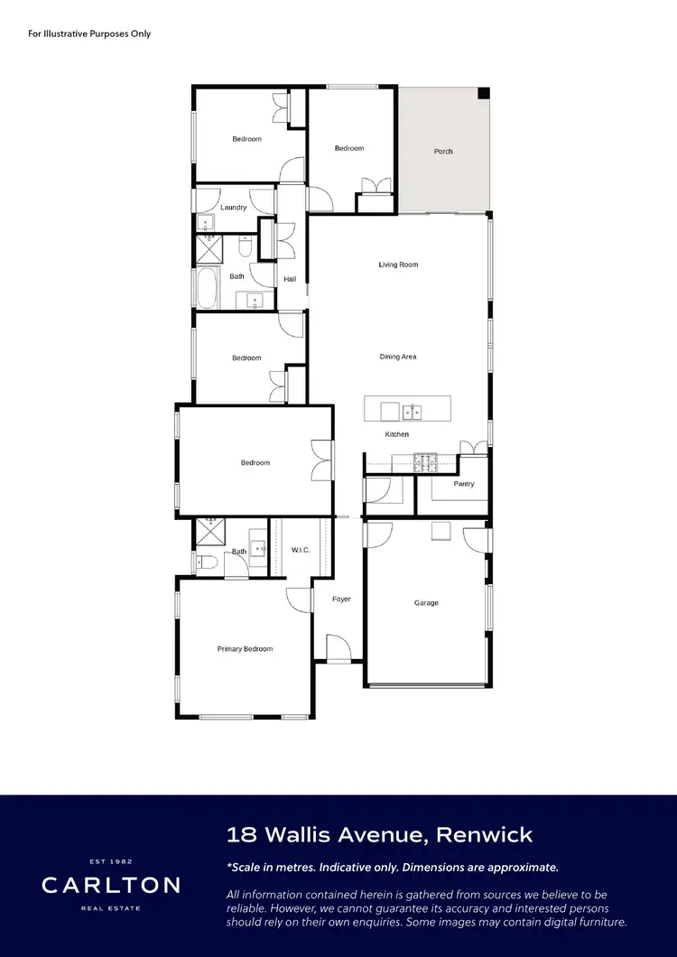Floorplan of Homely house listing, 18 Wallis Avenue, Renwick NSW 2575