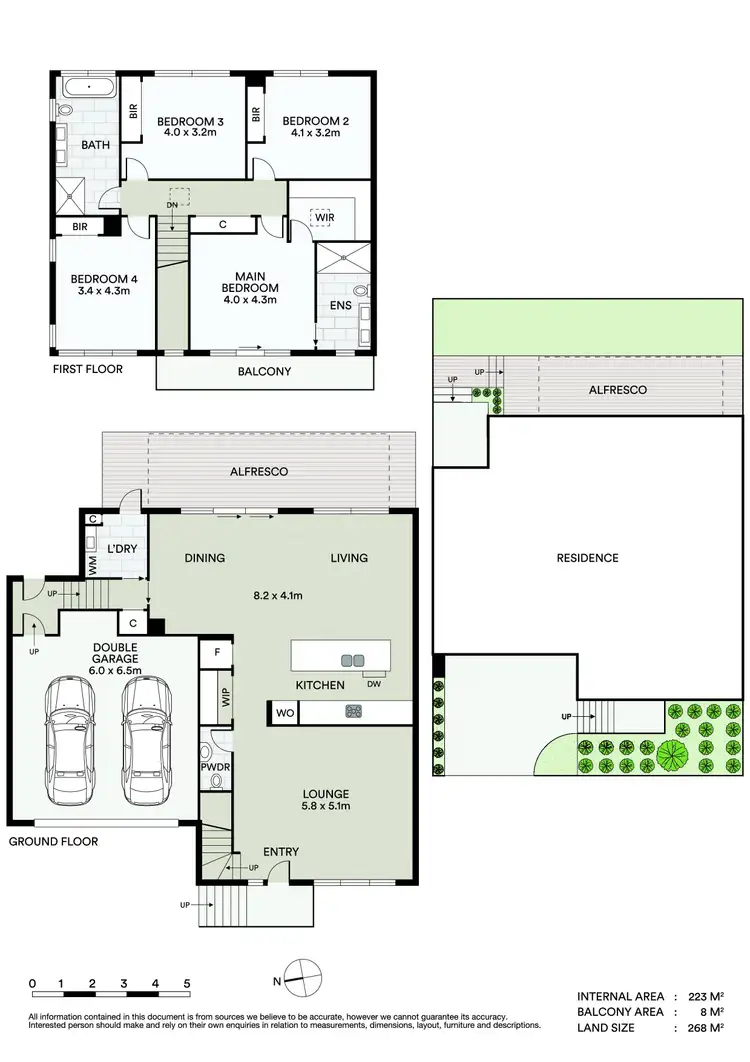 Floorplan of Homely house listing, 6 Aberdeen Drive, Doncaster VIC 3108