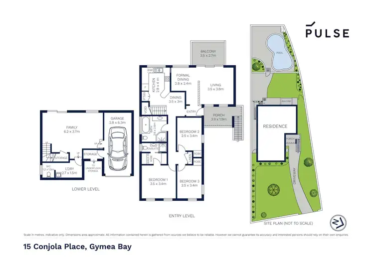 Floorplan of Homely house listing, 15 Conjola Place, Gymea Bay NSW 2227