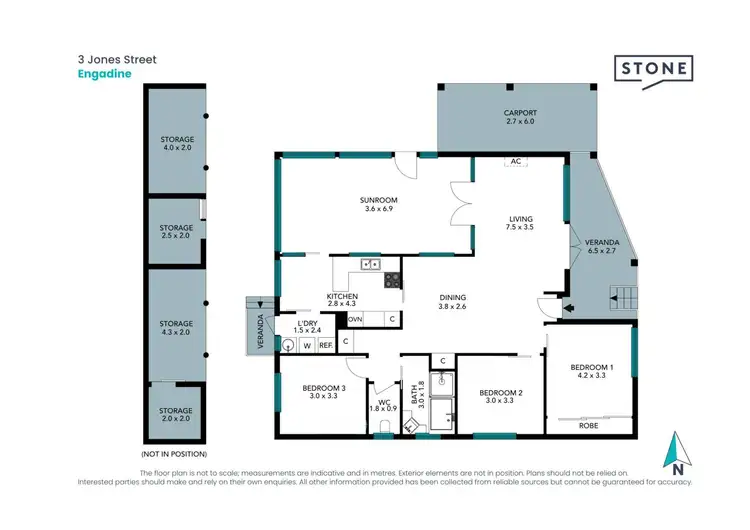 Floorplan of Homely house listing, 3 Jones Street, Engadine NSW 2233