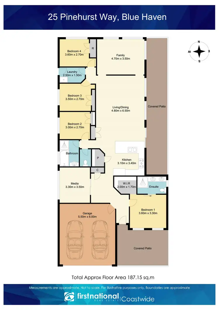 Floorplan of Homely house listing, 25 Pinehurst Way, Blue Haven NSW 2262