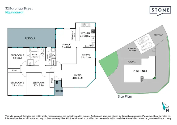 Floorplan of Homely house listing, 32 Barunga Street, Ngunnawal ACT 2913