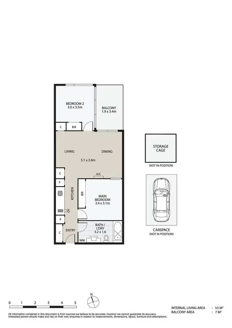 Floorplan of Homely apartment listing, 3/131 Glen Eira Road, St Kilda East VIC 3183