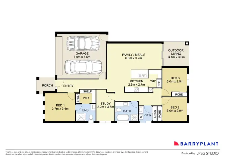 Floorplan of Homely house listing, 746 Neale Road, Deanside VIC 3336