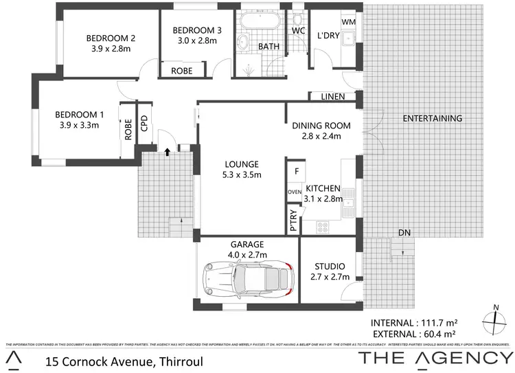 Floorplan of Homely house listing, 15 Cornock Avenue, Thirroul NSW 2515