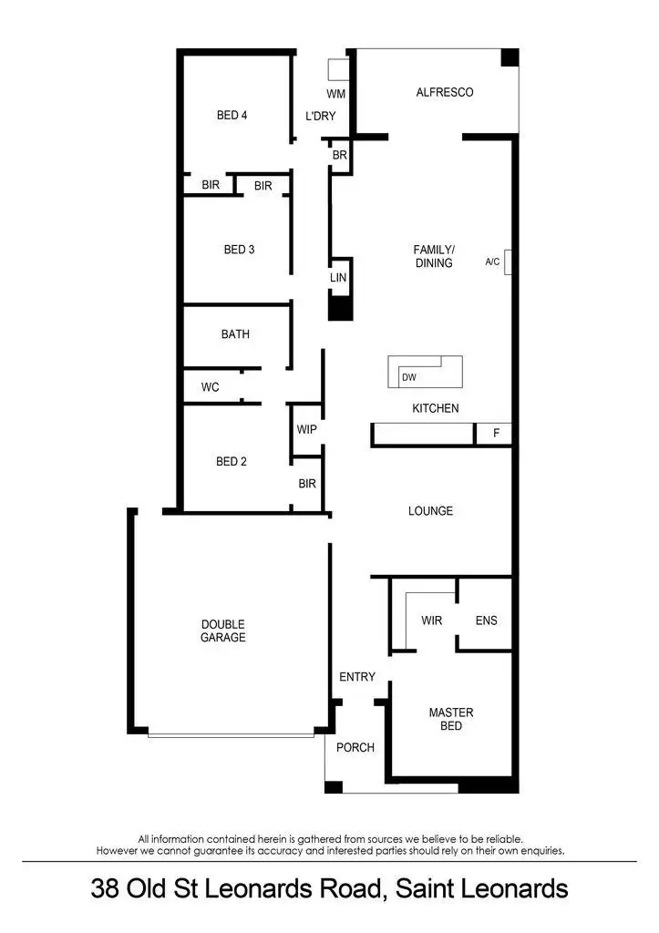 Floorplan of Homely house listing, 38 Old St Leonards Road, St Leonards VIC 3223
