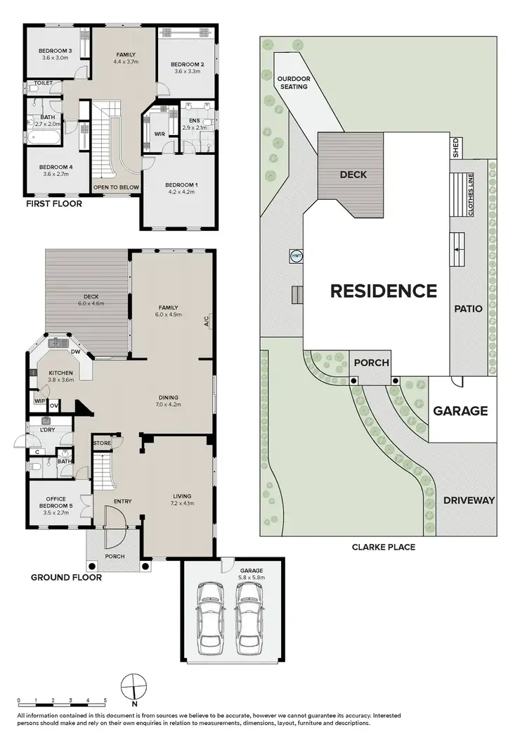 Floorplan of Homely house listing, 21 Clarke Place, Mount Waverley VIC 3149