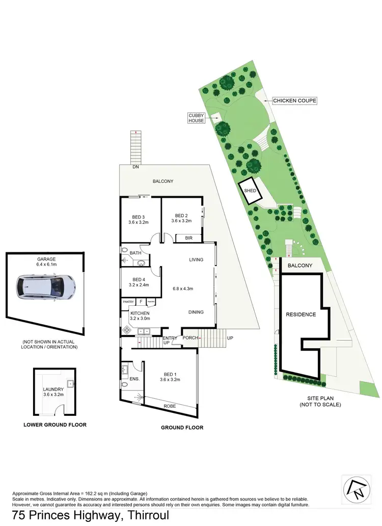 Floorplan of Homely house listing, 75 Princes Highway, Thirroul NSW 2515
