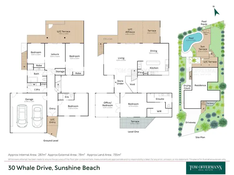 Floorplan of Homely house listing, 30 Whale Drive, Sunshine Beach QLD 4567