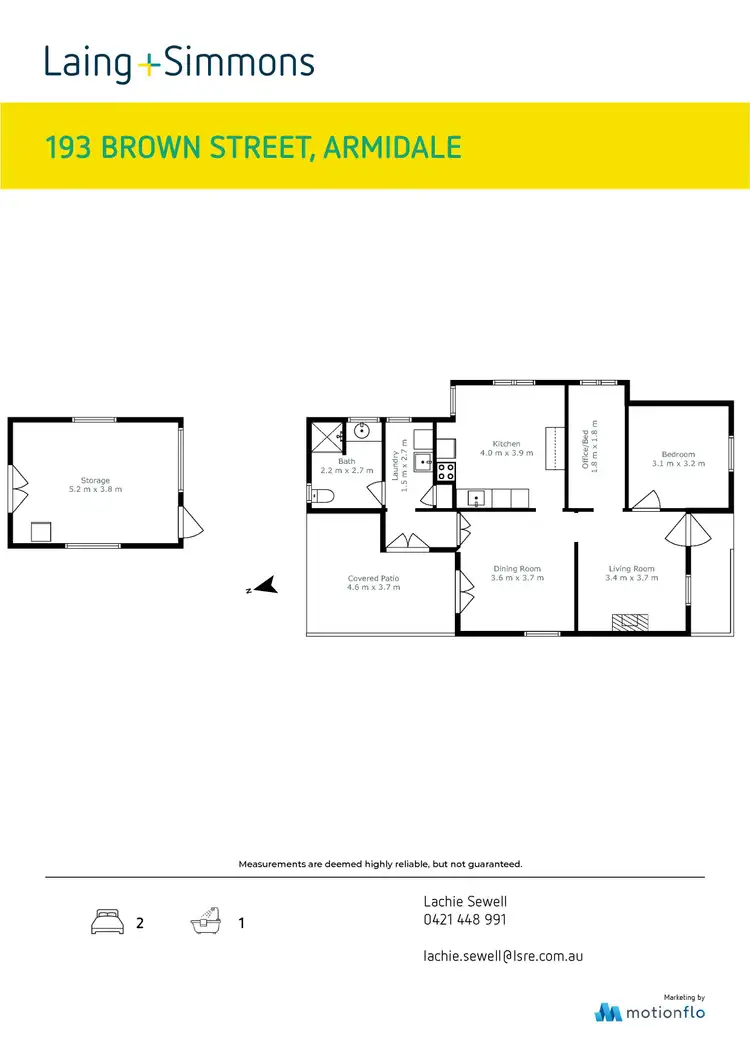 Floorplan of Homely house listing, 193 Brown Street, Armidale NSW 2350