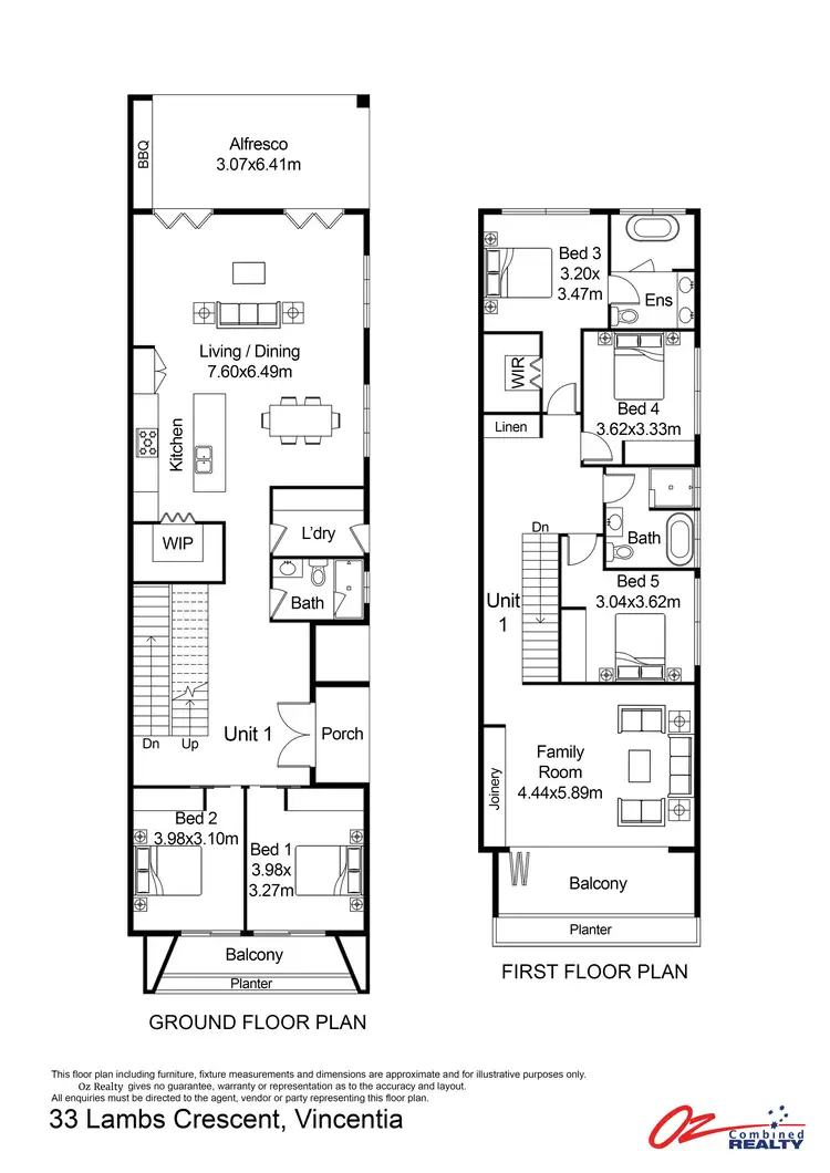 Floorplan of Homely semi-detached listing, 33 Lambs Crescent, Vincentia NSW 2540