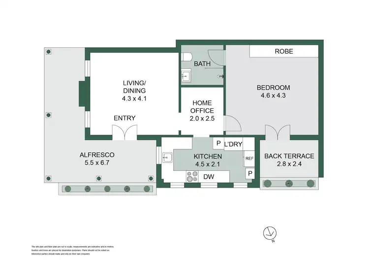 Floorplan of Homely apartment listing, 3/18 Thrupp Street, Neutral Bay NSW 2089