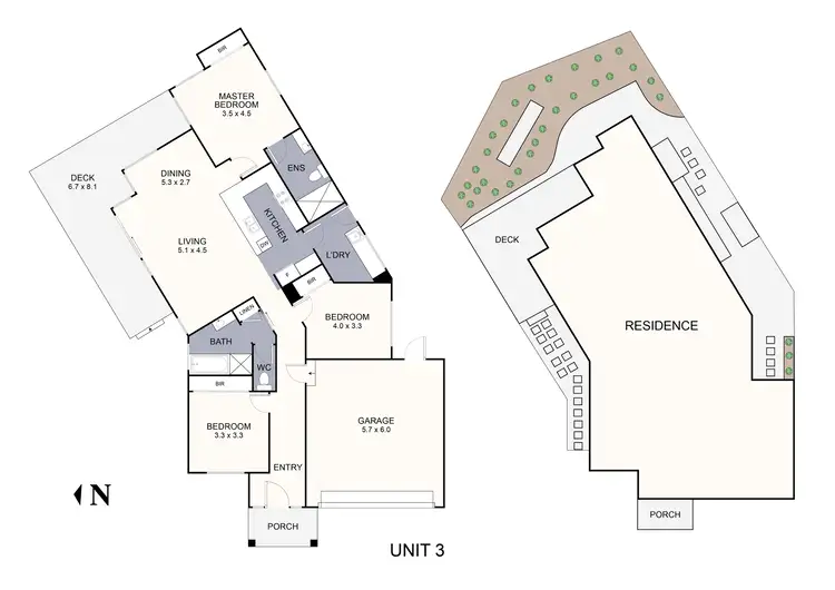 Floorplan of Homely unit listing, 2/3 Heathfield Court, Croydon VIC 3136