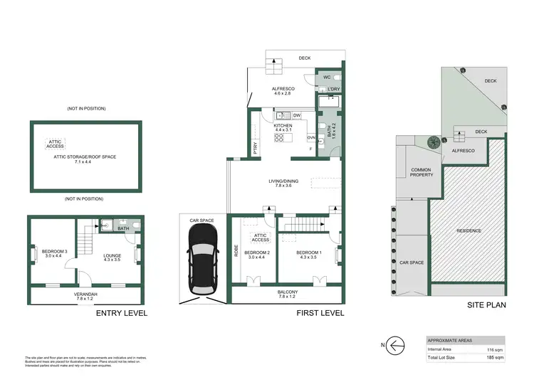 Floorplan of Homely house listing, 1/98 Mullens Street, Balmain NSW 2041