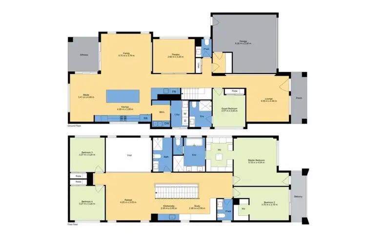 Floorplan of Homely house listing, 24 Altezze Drive, Truganina VIC 3029