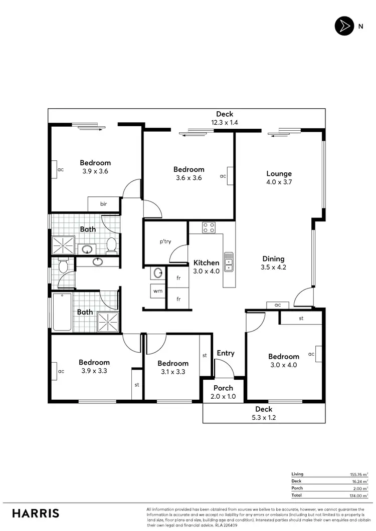Floorplan of Homely house listing, 20 Francis Street, Bedford Park SA 5042