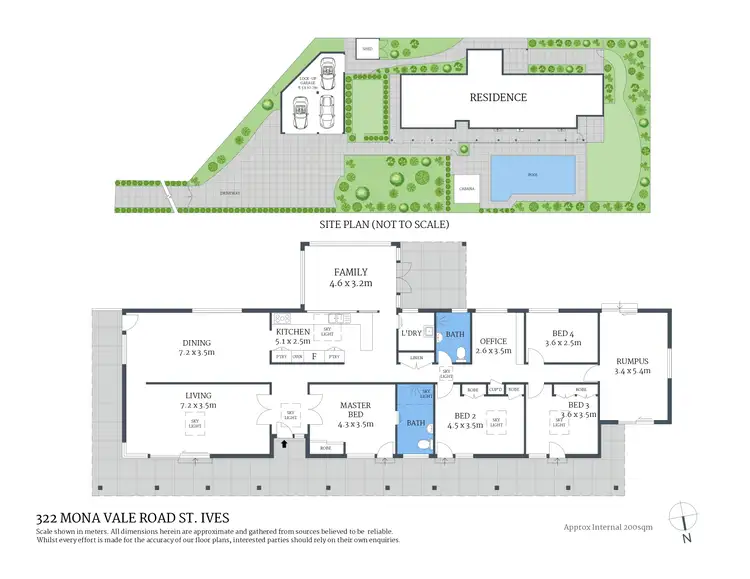 Floorplan of Homely house listing, 322 Mona Vale Road, St Ives NSW 2075