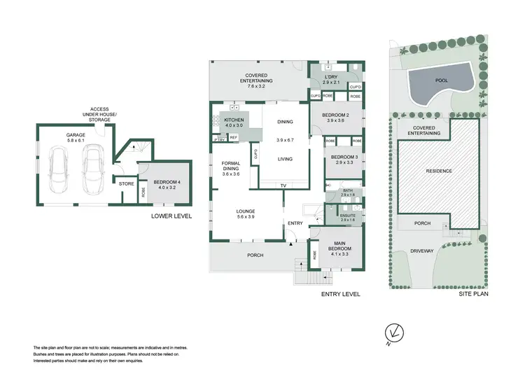 Floorplan of Homely house listing, 10 Aminya Place, Riverview NSW 2066