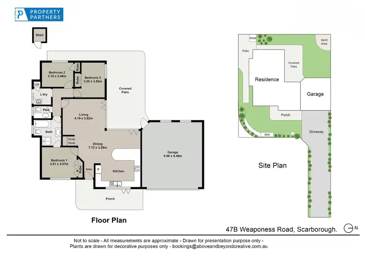 Floorplan of Homely house listing, 47B Weaponess Road, Scarborough WA 6019