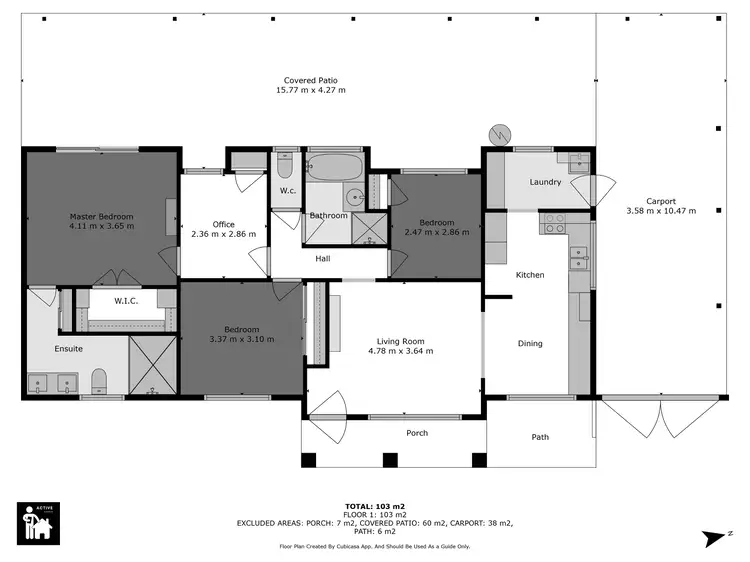 Floorplan of Homely house listing, 4 Hakea Court, Kawungan QLD 4655