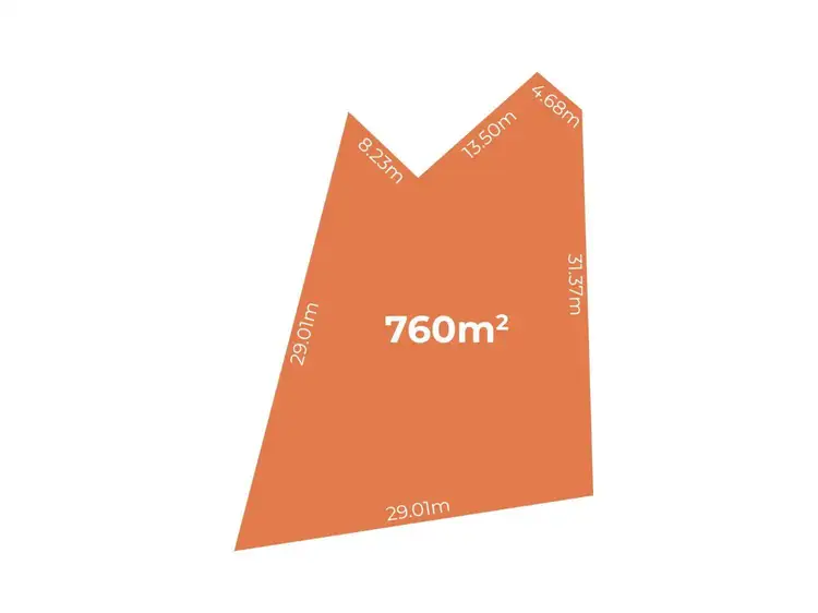 Floorplan of Homely land listing, 7 Outlook Road, Black Point SA 5571