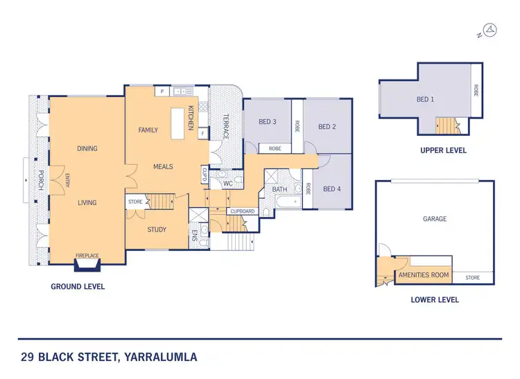 Floorplan of Homely house listing, 29 Black Street, Yarralumla ACT 2600