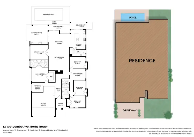 Floorplan of Homely house listing, 32 Watcombe Avenue, Burns Beach WA 6028