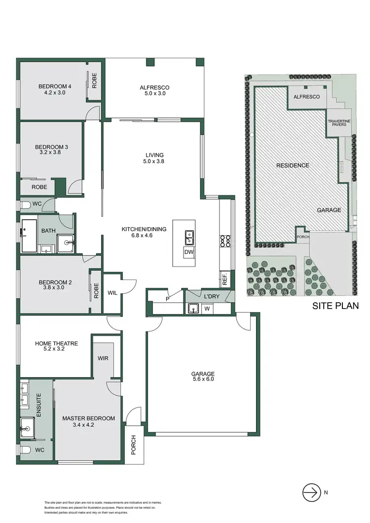 Floorplan of Homely house listing, 22 Elwers Road, Rosebud VIC 3939