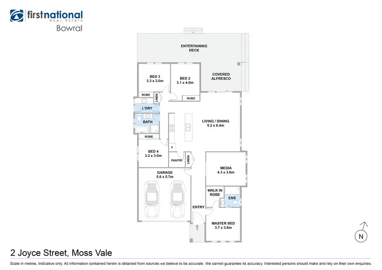 Floorplan of Homely house listing, 2 Joyce Street, Moss Vale NSW 2577