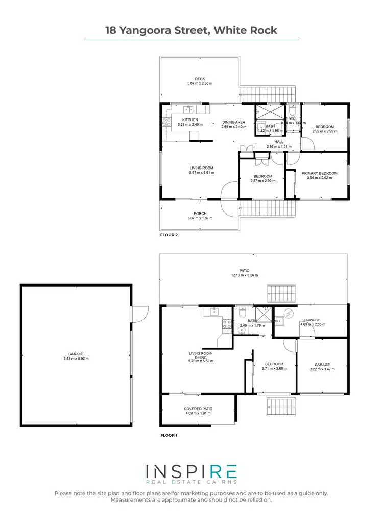 Floorplan of Homely house listing, 18 Yangoora Street, White Rock QLD 4868