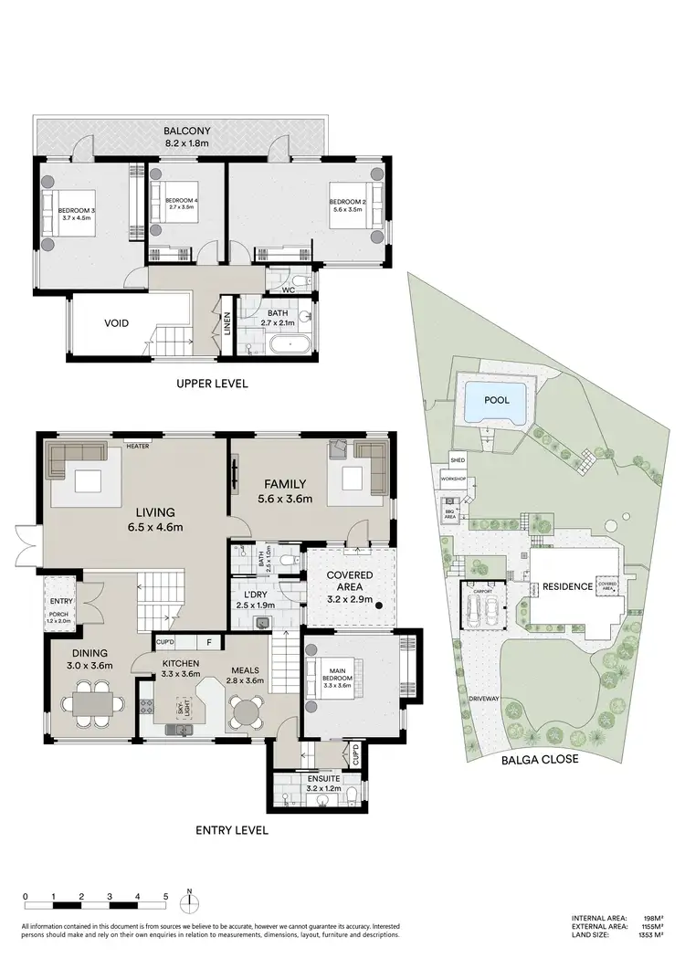Floorplan of Homely house listing, 3 Balga Close, Berowra Heights NSW 2082