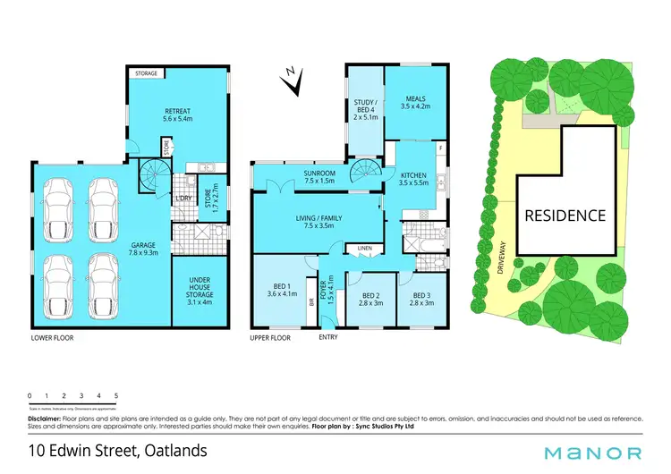Floorplan of Homely house listing, 10 Edwin Street, Oatlands NSW 2117
