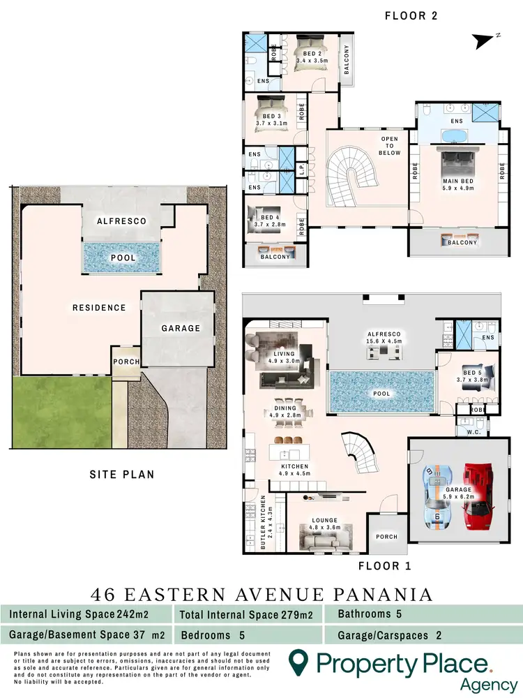 Floorplan of Homely house listing, 46 Eastern Avenue, Panania NSW 2213