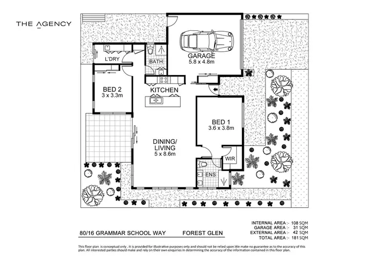 Floorplan of Homely house listing, 80/16 Grammar School Way, Forest Glen QLD 4556
