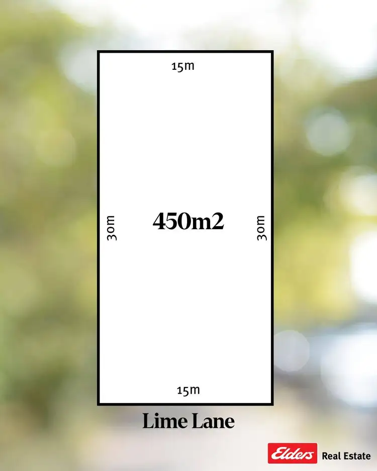 Floorplan of Homely land listing, 21 Lime Lane, Hayborough SA 5211