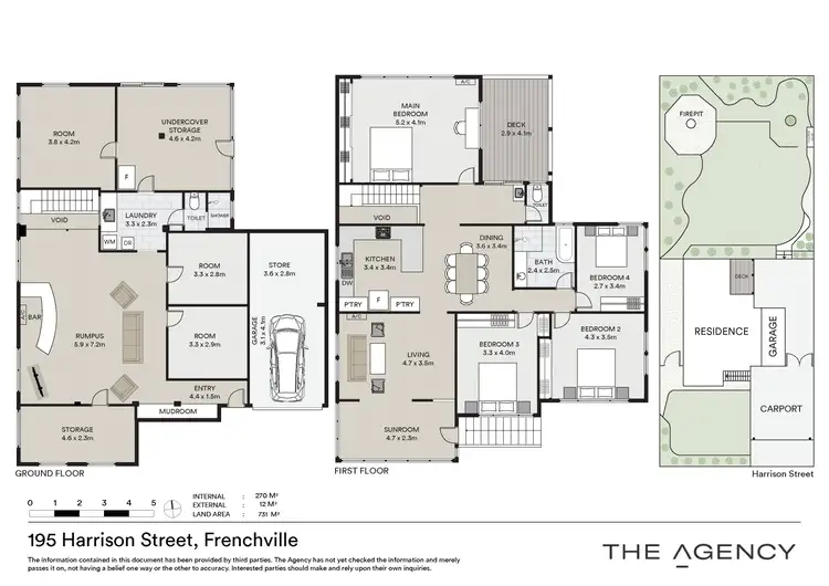 Floorplan of Homely house listing, 195 Harrison Street, Frenchville QLD 4701