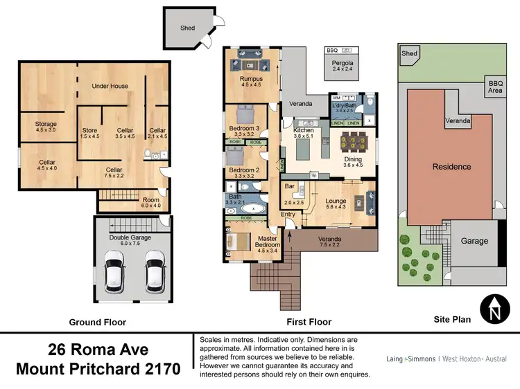 Floorplan of Homely house listing, 26 Roma Avenue, Mount Pritchard NSW 2170