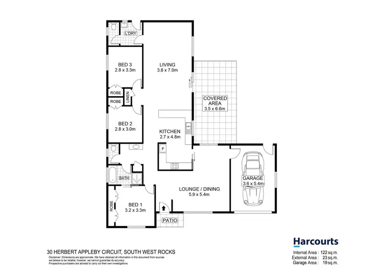 Floorplan of Homely house listing, 30 Herbert Appleby Circuit, South West Rocks NSW 2431