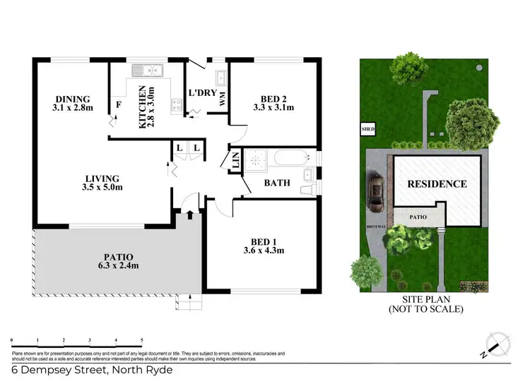 Floorplan of Homely house listing, 6 Dempsey Street, North Ryde NSW 2113