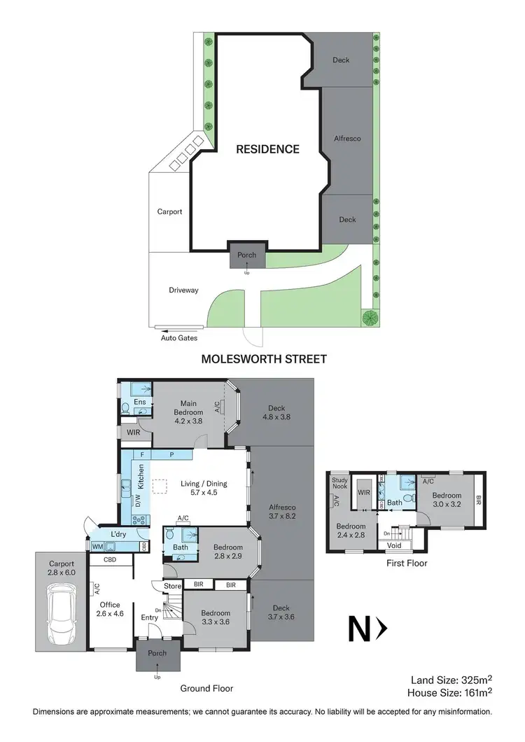 Floorplan of Homely house listing, 3 Molesworth Street, Canterbury VIC 3126