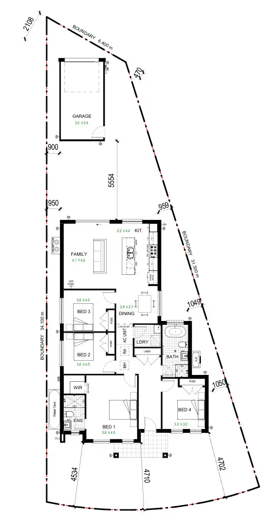 Floorplan of Homely house listing, Address available on request