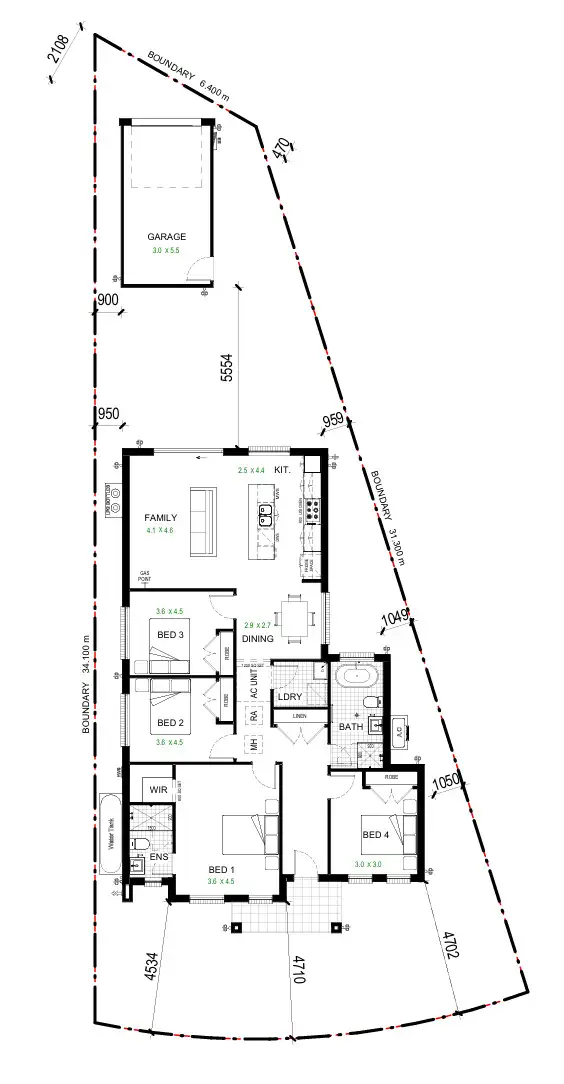 Floorplan of Homely house listing, Address available on request