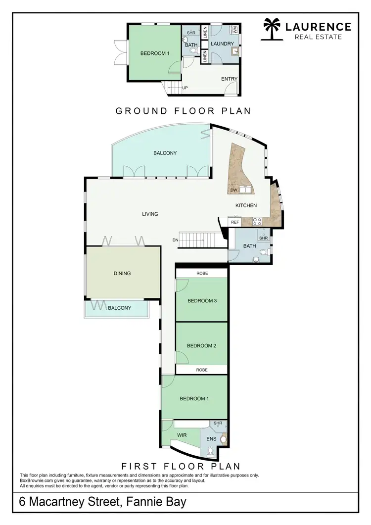 Floorplan of Homely house listing, 6 Macartney Street, Fannie Bay NT 820