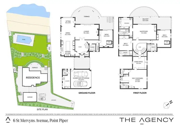 Floorplan of Homely house listing, 6 St Mervyns Avenue, Point Piper NSW 2027