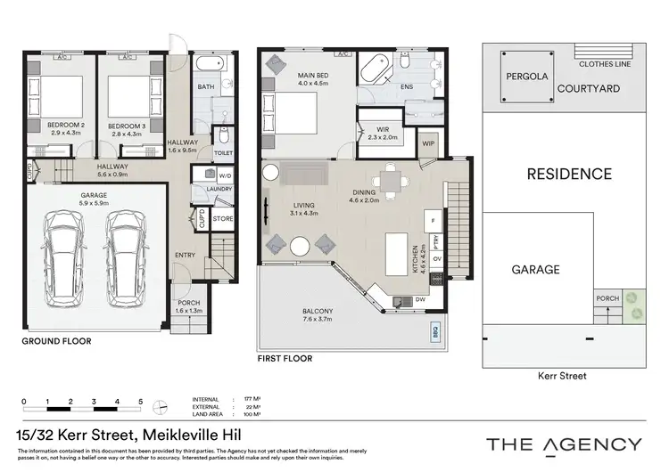 Floorplan of Homely townhouse listing, 15/32 Kerr Street, Meikleville Hill QLD 4703